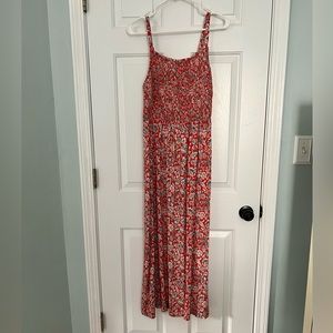 Smocked Maxi sundress size medium
